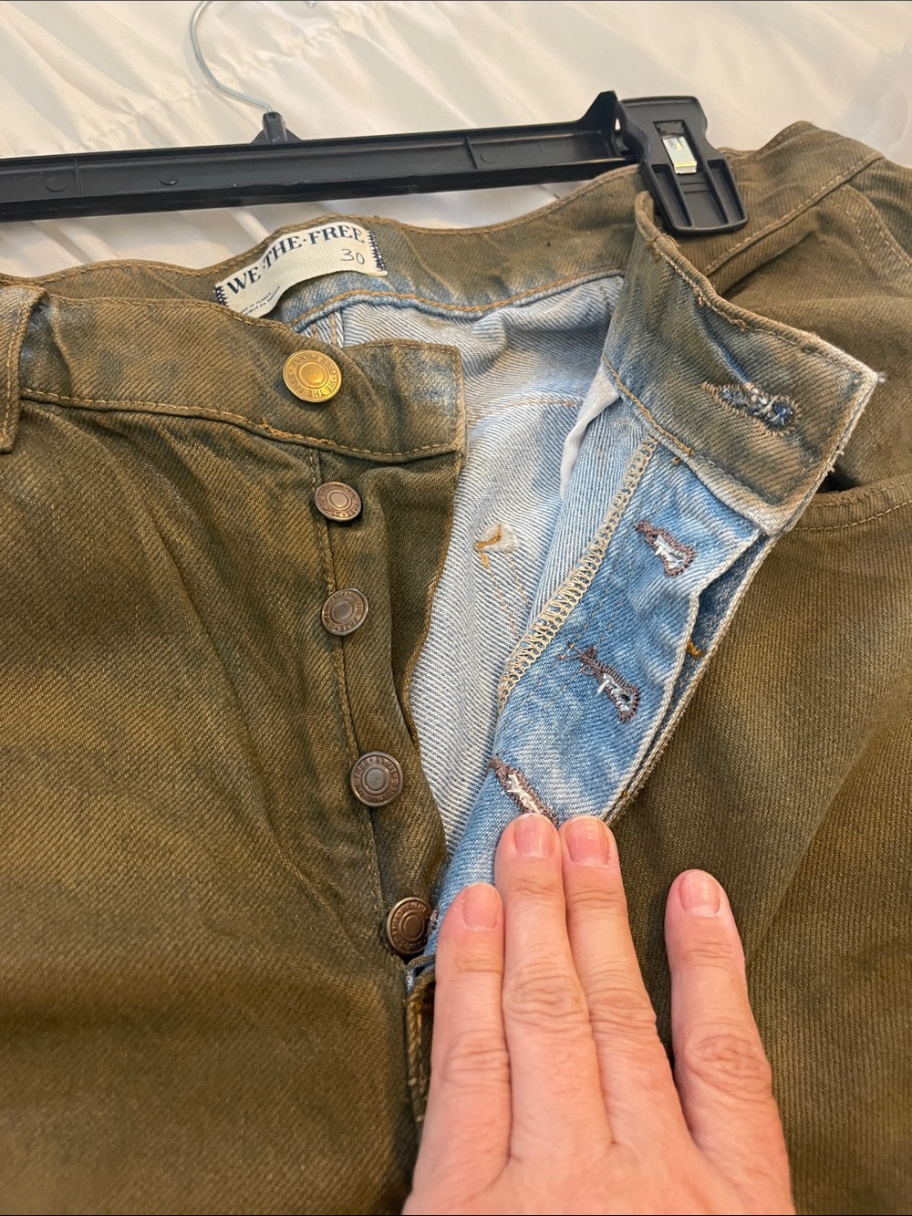 We The Free Good Luck Coated Jeans - Picture 9 of 10